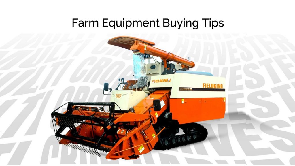 farm equipment buying guide for Indian farmers