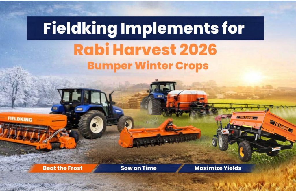 Fieldking Implements for Rabi Harvest