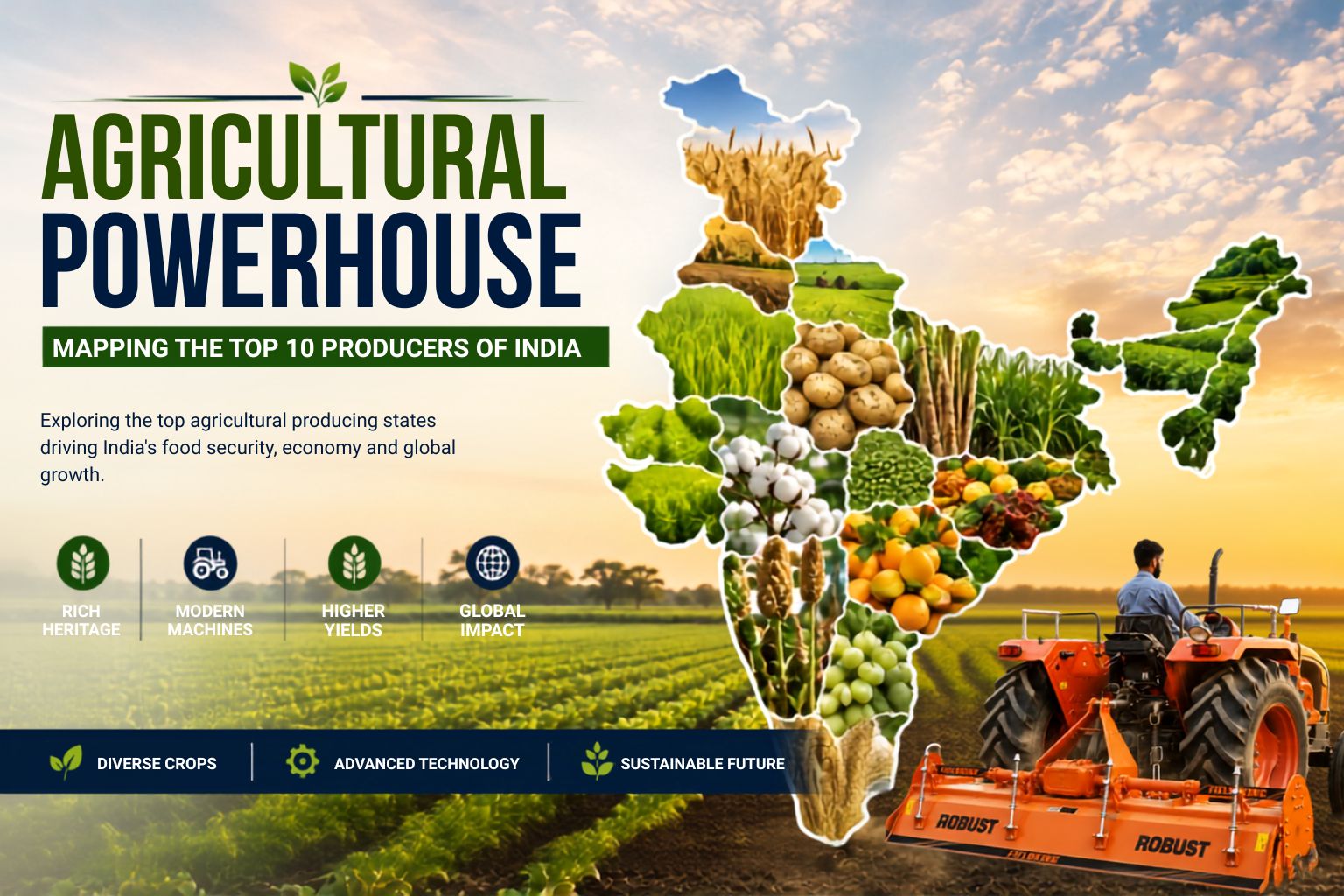 Agricultural Producing States of India