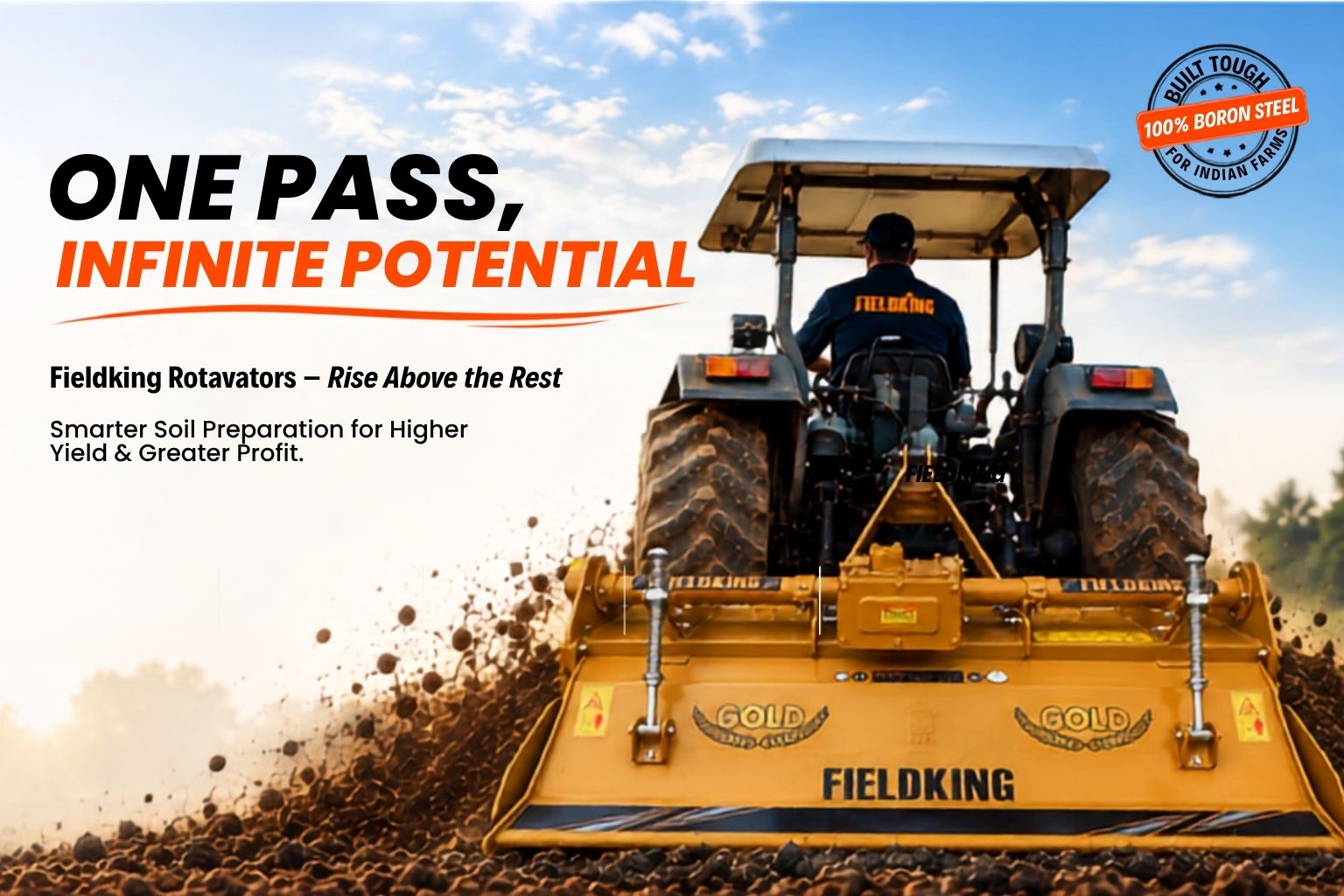 Fieldking Rotavator