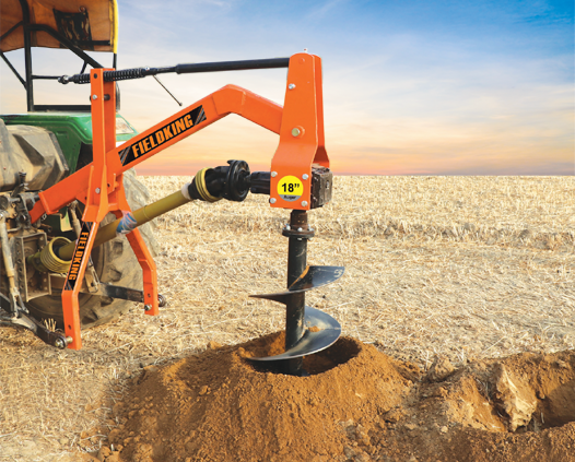 Post Hole Digger Best 3 pt Point Tractor Power Post Hole Digger