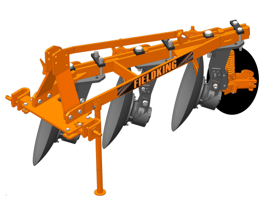 hunter-mounted-disc-plough