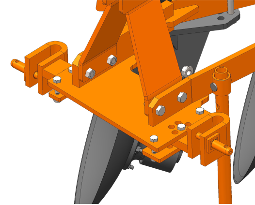 hunter-mounted-disc-plough